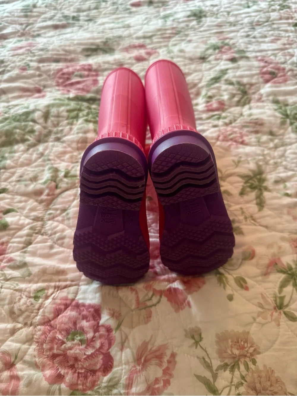 Kamik Kids Hot Pink Waterproof Rain Boots